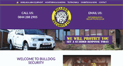 Desktop Screenshot of bulldog-securityltd.co.uk