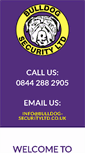 Mobile Screenshot of bulldog-securityltd.co.uk